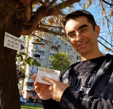 Mihai Găinușă merge pe 24 noiembrie la vot foto: Instagram 