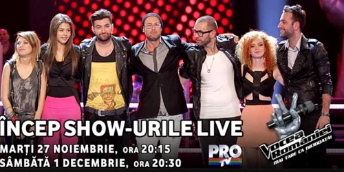 Echipa lui Smiley de la Vocea României
