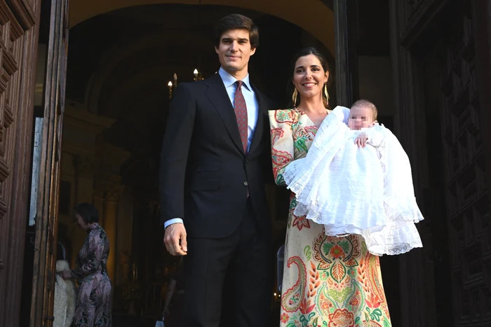 Carlos Fitz James Stuart soția Belen și fiul lor profimedia 0876201541 jpg