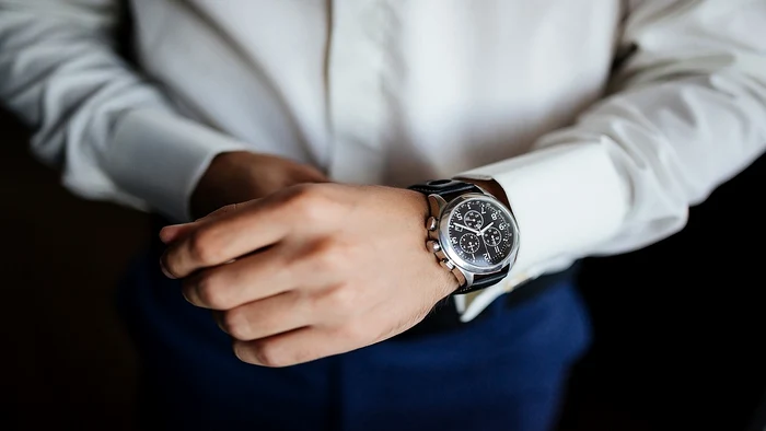 rehearsal preparation groom s watch hand jpg