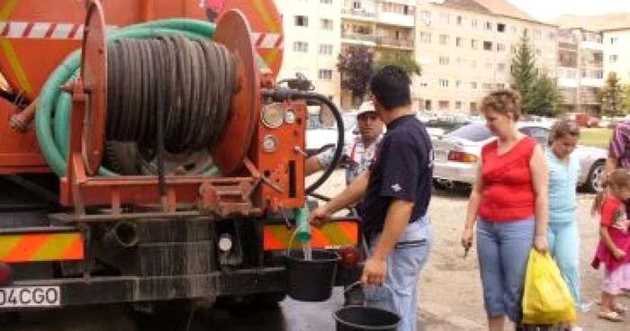 Sibiu: Peste 40.000 de oameni au ramas fără apă la Medias