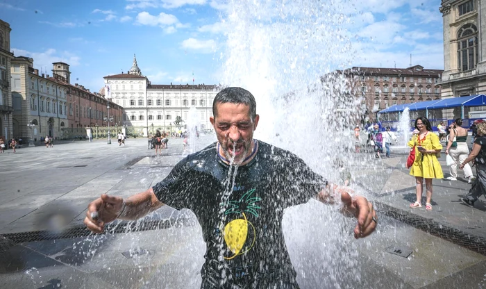 Canicula face ravagii în Europa FOTO Profimedia