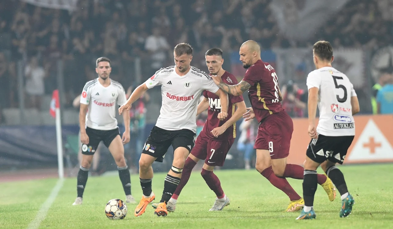 CFR Cluj urcă simțitor în clasament (FOTO: Sportpictures)