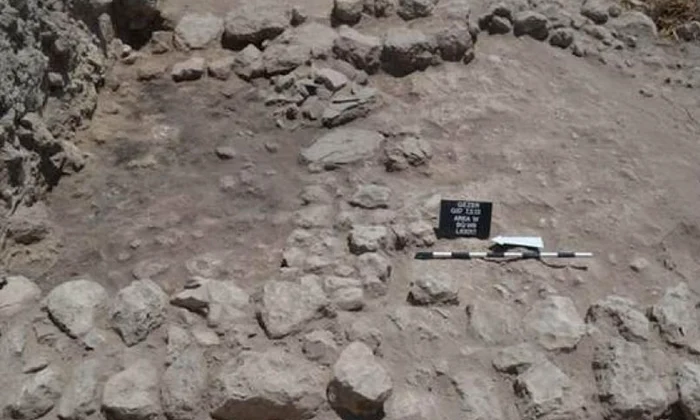 Oraș antic descoperit sub ruine din vremuri biblice jpeg
