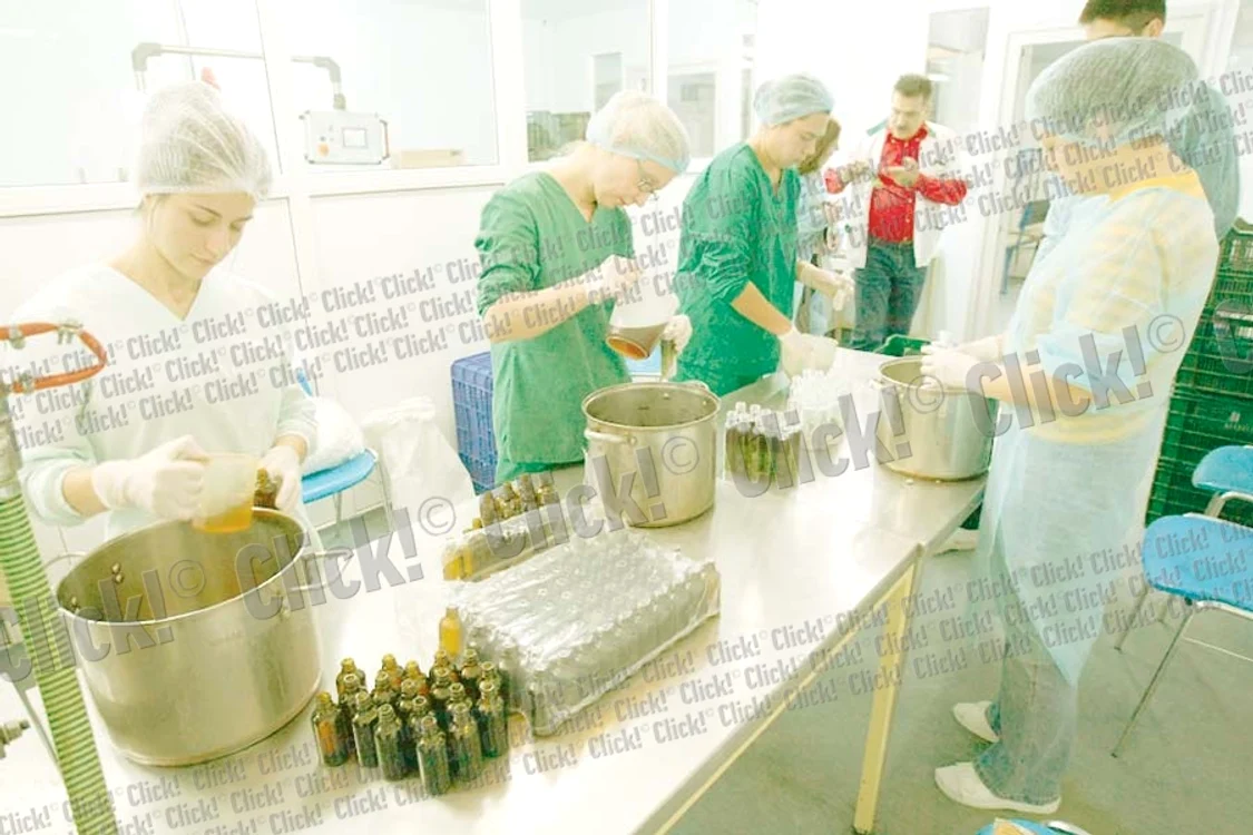 Cum se fabrică produsele pentru gripă (Fotografii: Dorin Constanda)
