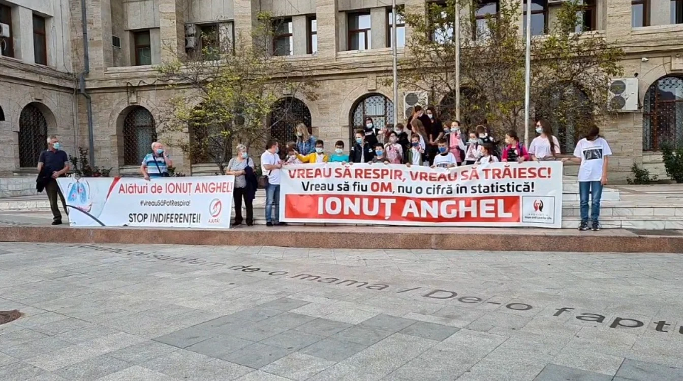 Evenimentul a avut loc în Piaţa Unirii