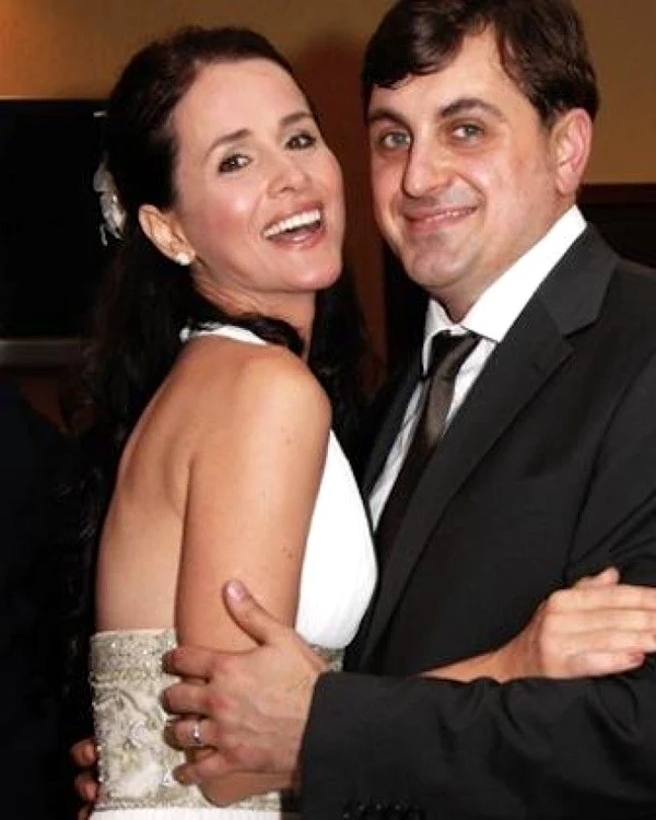 Mădălina şi soţul  ei, Petru Mircea
