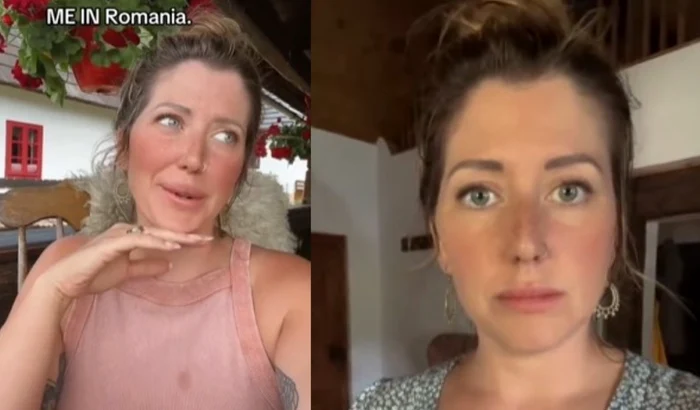 Ce spune o americancă despre mâncarea din România / foto: colaj captură video
