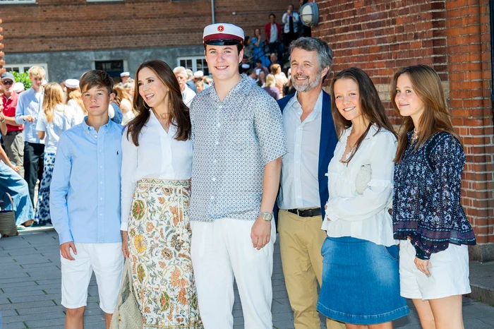 Regina Mary, Regele Frederik, Prințul moștenitor Christian și frații lui Foto Getty Images (2) jpg