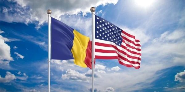drapel romania america sua steag foto shutterstock