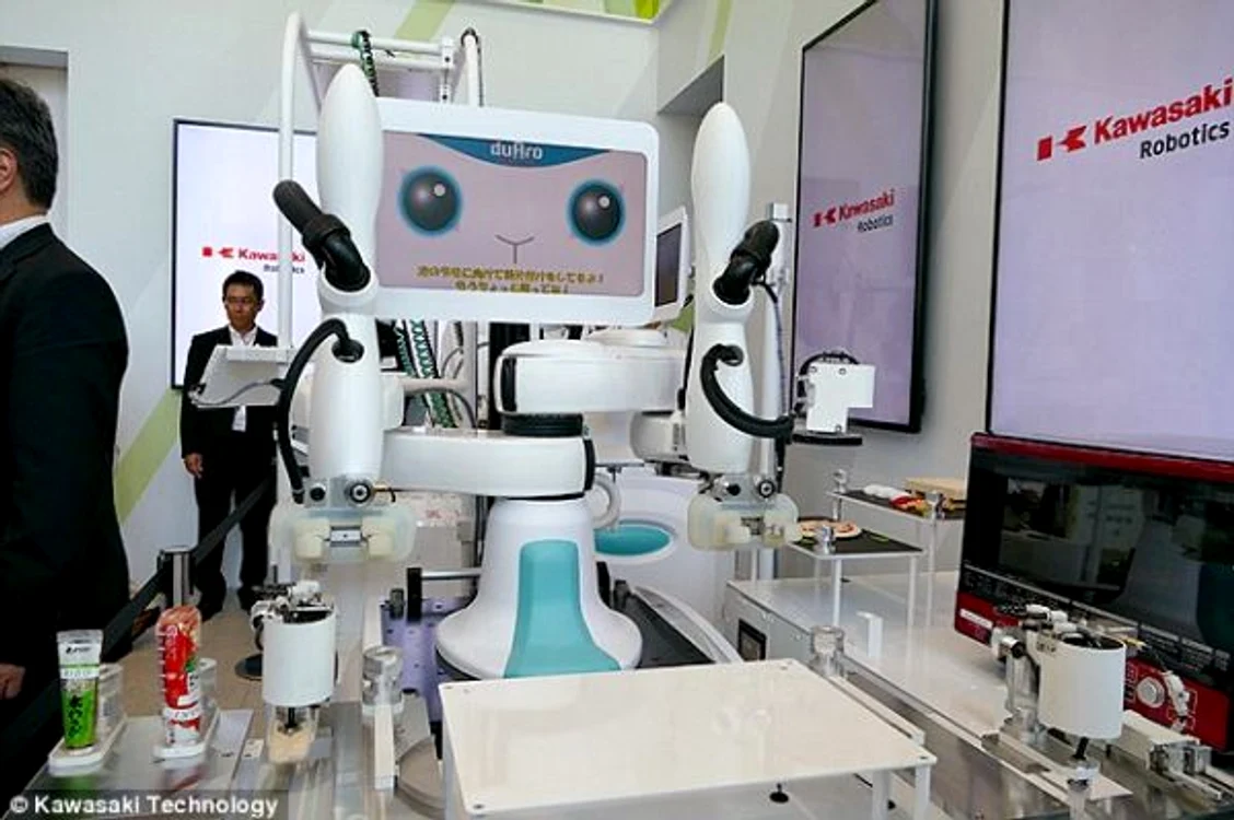 
    Acest robot este gospodina perfectă!Foto: Kawasaki  