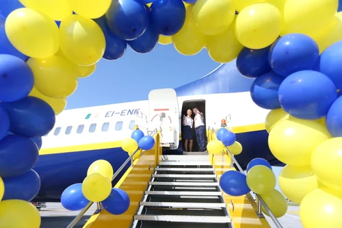 Raynair şi-a inaugurat baza de la Timişoara