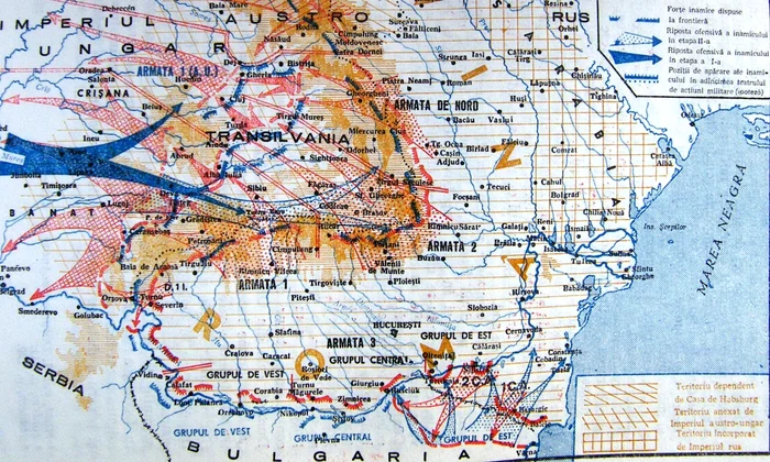 Planul de campanie român din 1916 (© Macreanu Iulian / Wikimedia Commons)
