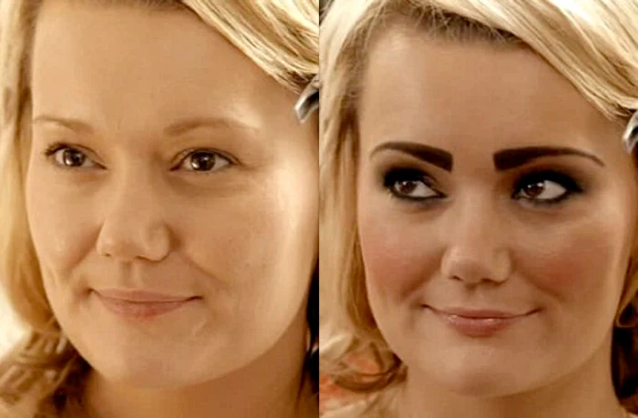 Sprâncenele mult prea groase sau îngroşate cu creionul dermatograf le displac mai mult femeilor decât sprâncenele pensate excesiv FOTO telegraph.co.uk