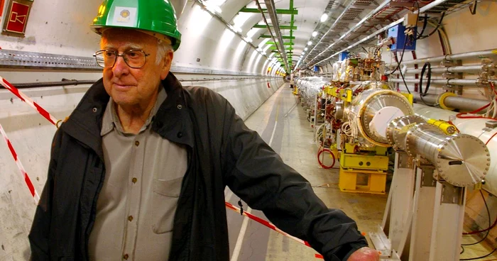 
		    Peter Higgs, teoreticianul "mecanismului Higgs". FOTO: Mediafax