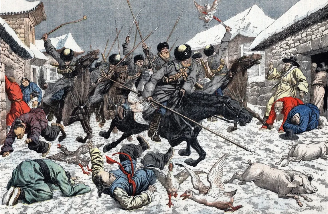 Un raid al cazacilor în China FOTO wikipedia