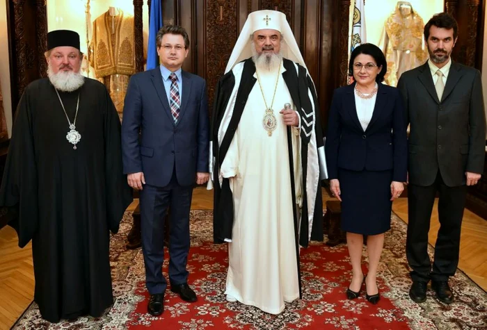 Patriarhul Bisericii Ortodoxe, Părintele Daniel, a primit titlul de Doctor Honoris Causa. Sursă foto: basilica.ro