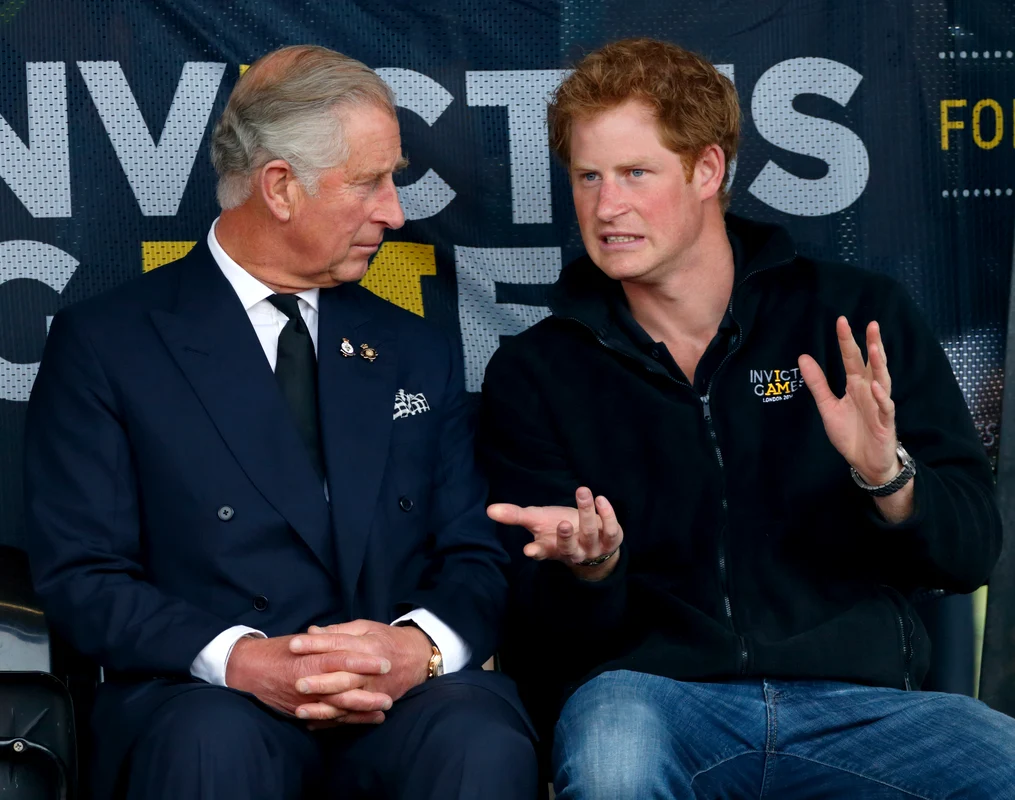 Prințul Harry și tatăl lui  foto   GettyImages jpg