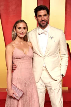 John Krasinski Emily Blunt, GettyImages