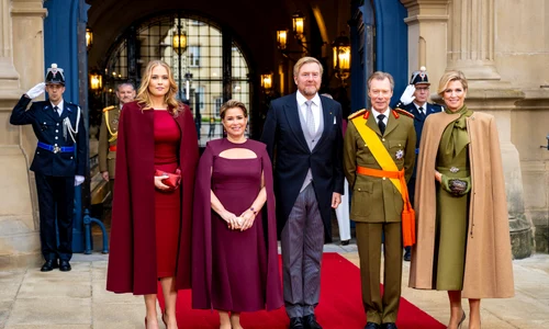 Marele Duce Henri, Marea Ducesă Maria Teresa și invitații Regele Willem Alexander, Regina Maxima și Prințesa Amalia ai Olandei, Profimedia jpg