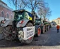 O nouă zi de proteste al agricultorilor în centrul Timișoarei FOTO Ștefan Both