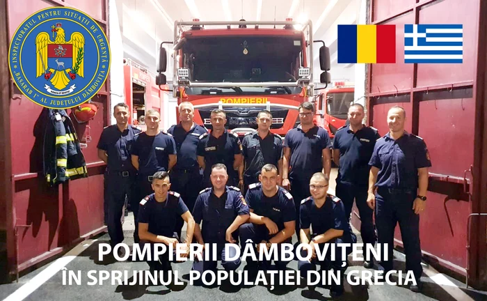 Pomieri din Dâmboviţa care au plecat în Grecia. FOTO ISU Dâmboviţa