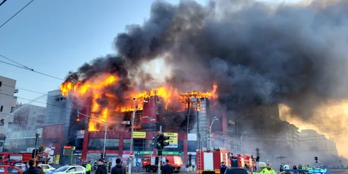 Incendiu in Bucuresti