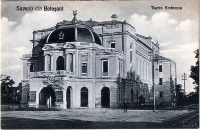 Teatrul Mihai Eminescu din Botoşani în perioada interbelică FOTO e-theatrum.com