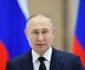 Vladimir Putin sustinand un discurs la Cosmodromul Vostocinii FOTO EPA-EFE