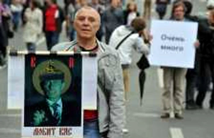 Este cel mai mare marş anti Putin din iunie până acum FOTO Mediafax AFP