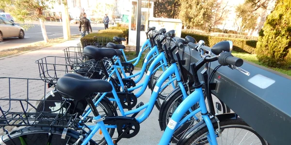 Biciclete aduse la Constanta in cadrul unui proiect european - 2016 FOTO Sorin Belu