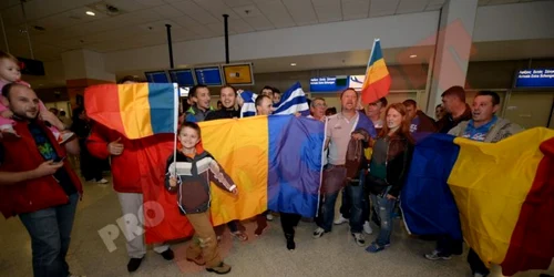 suporteri romani la atena FOTO ProSport