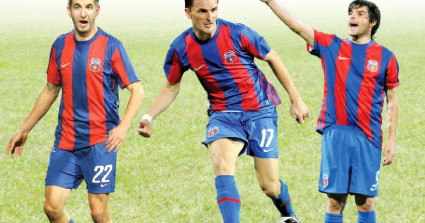 De la stânga la dreapta: George  Galamaz, Marius  Bilaşco şi Pablo  Brandan 