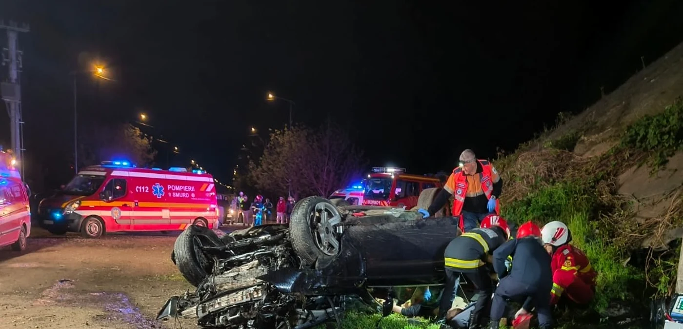 Accident mortal în Prahova Foto: ISU Prahova