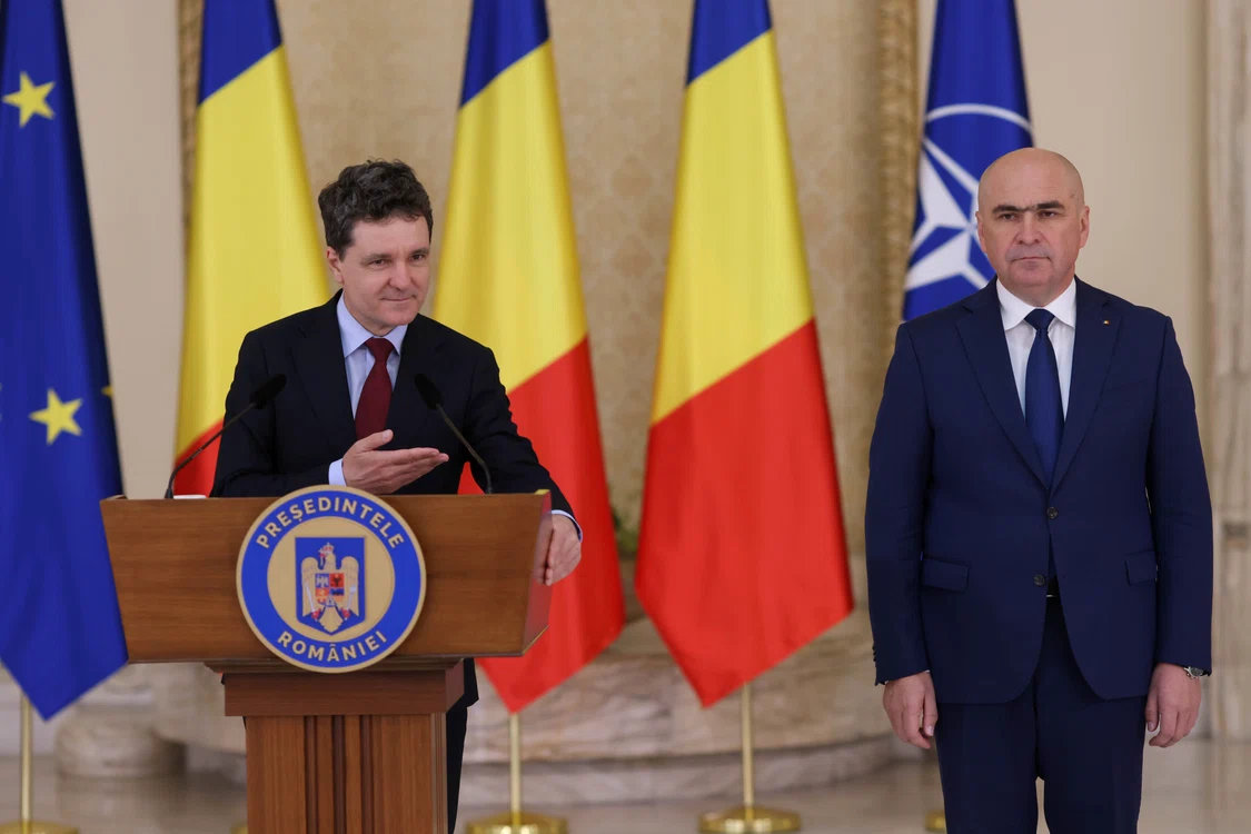 Ilie Bolojan, premierul desemnat de Nicușor Dan. FOTO Inquam Photos / George Calin