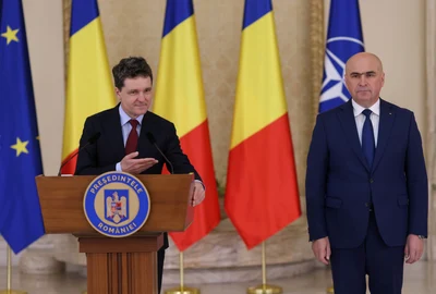Nicusor Dan Ilie Bolojan, noul premier al Romaniei  Foto Inquam Photos George Calin (8) jpg