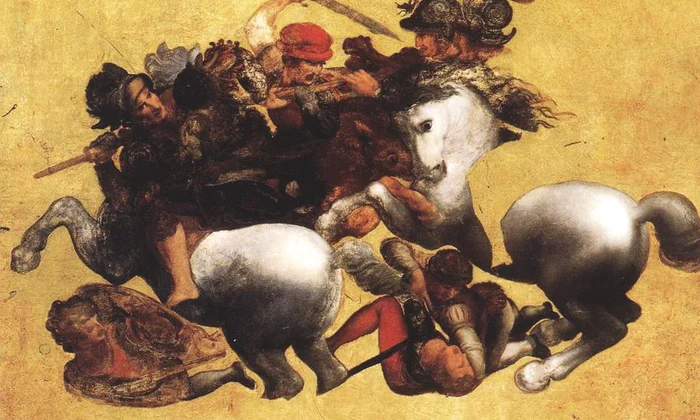 Misterul frescei „Bătălia de la Anghiari”, semnată de Leonardo da Vinci jpeg
