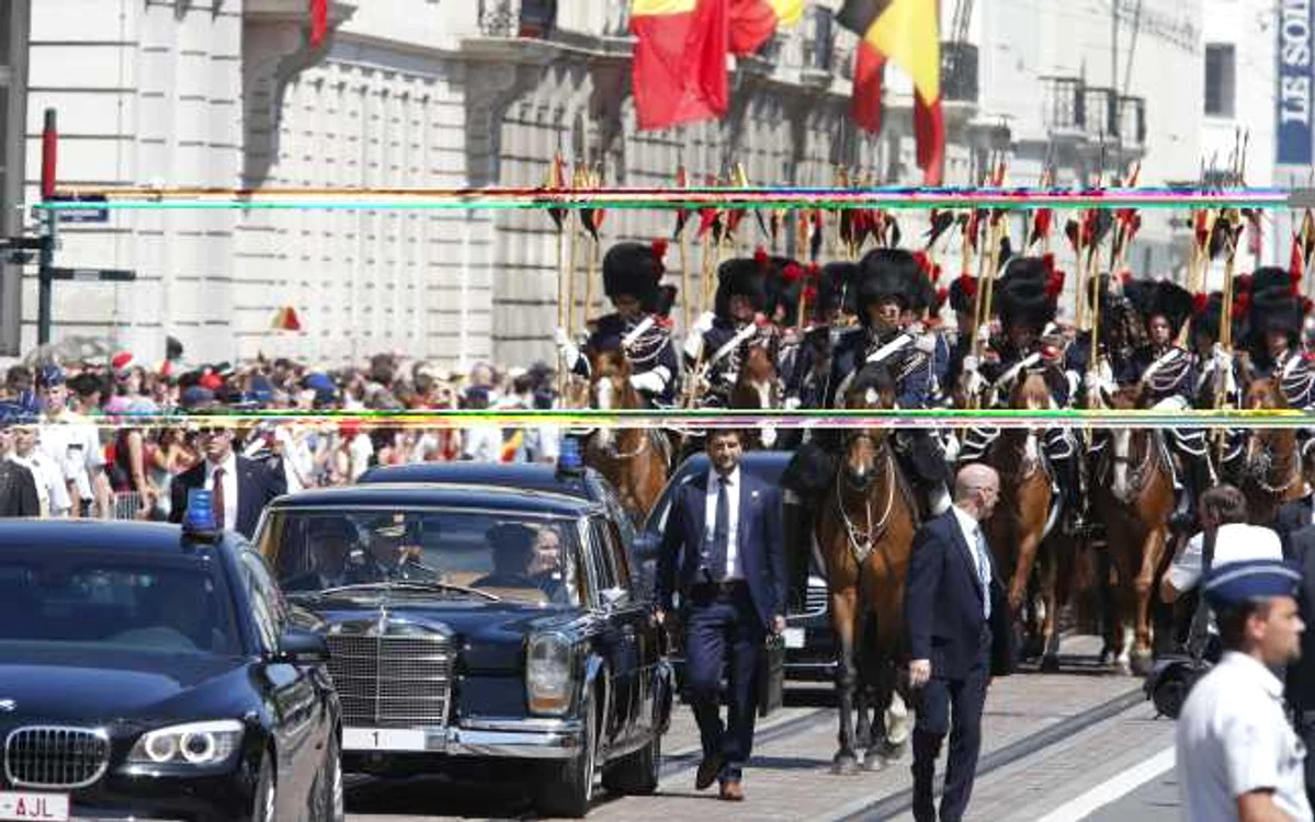 belgia incoronare foto reuters