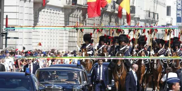 belgia incoronare foto reuters
