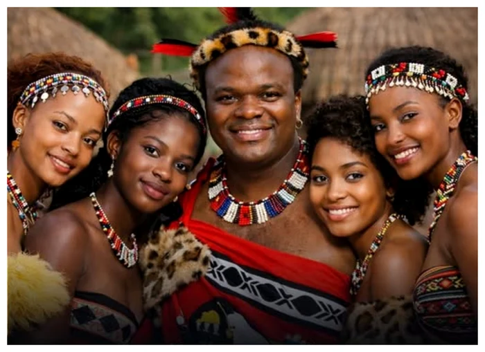 Regele Mswati are 15 soții / FOTO: Facebook Atlas Geografic