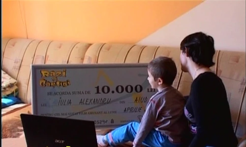 Iulia Alexandru a câştigat suma de 10 000 de lei cu Prima TV  jpeg