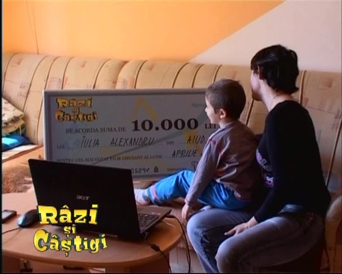 Iulia Alexandru a câştigat suma de 10 000 de lei cu Prima TV jpeg