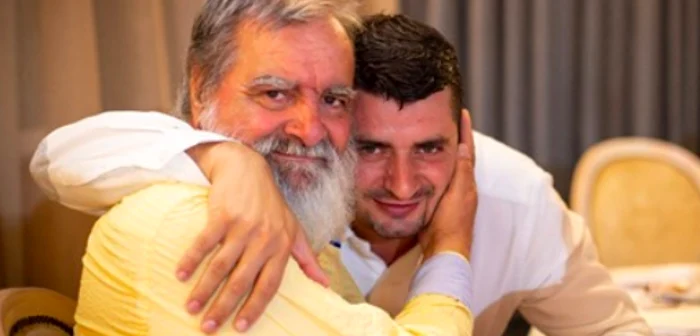Ştefan Ochiuleţ cu fiul său Mihai Ochiuleţ Sursa Facebook M.O.