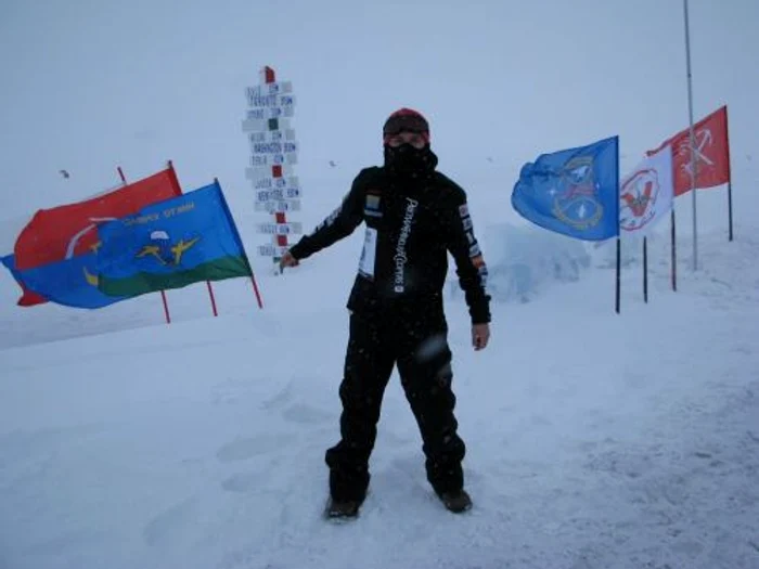 Andrei Roşu, maratonul de la Polul Nord 