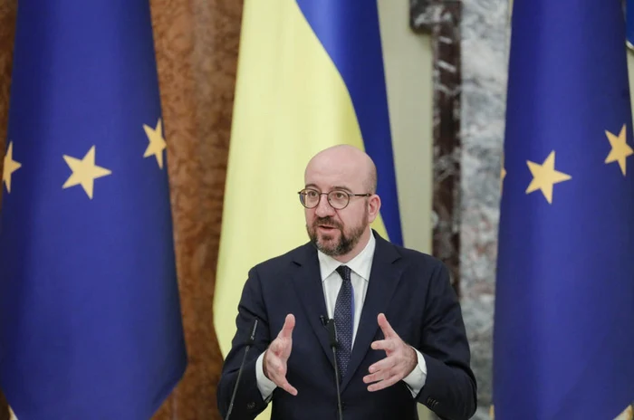 Charles Michel, la Kiev FOTO EPA-EFE