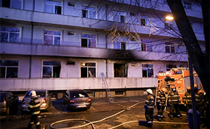 O tragedie: incendiul de la “Matei Balș” Foto: Inquam Photos