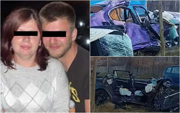 Cine sunt tinerii morți în accidentul din Bacău. Urmau să anunțe de Crăciun că vor avea un copil