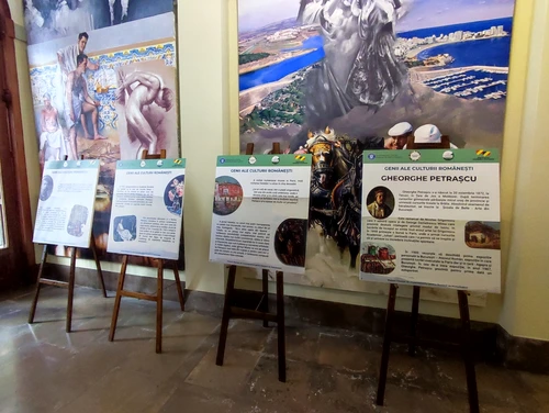 Expoziția „Genii ale Culturii Românești” în Castellón de la Plana (foto: Institutul Hispano-Român)
