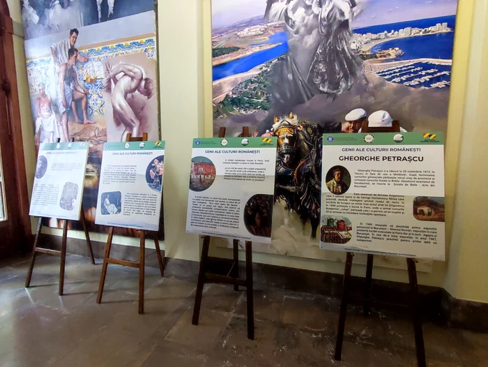 Expoziția „Genii ale Culturii Românești” în Castellón de la Plana (foto: Institutul Hispano-Român)