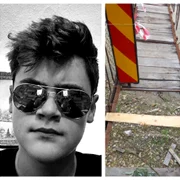 Sfârșit cumplit pentru un adolescent de 17 ani. A căzut cu bicicleta de pe o punte ruptă și a fost găsit mort în apă